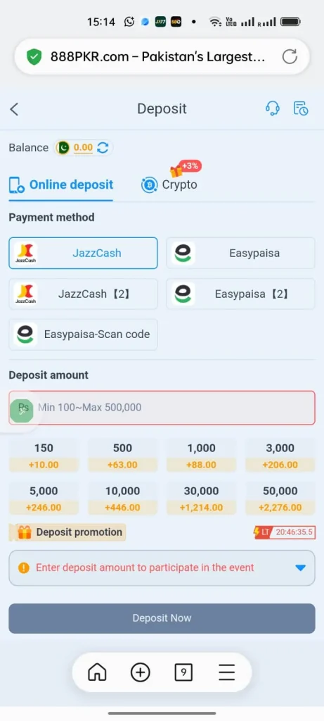 888Pkr Easypaisa And Jazzcash app